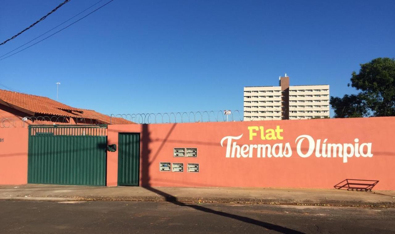 Flat Thermas Olimpia - 300 Metros Do Thermas Dos Laranjais ภายนอก รูปภาพ